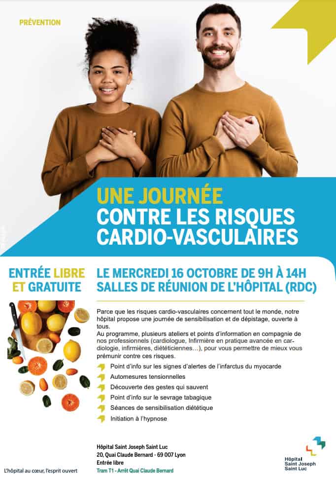 Journée du cœur à l’hôpital Saint-Joseph Saint-Luc