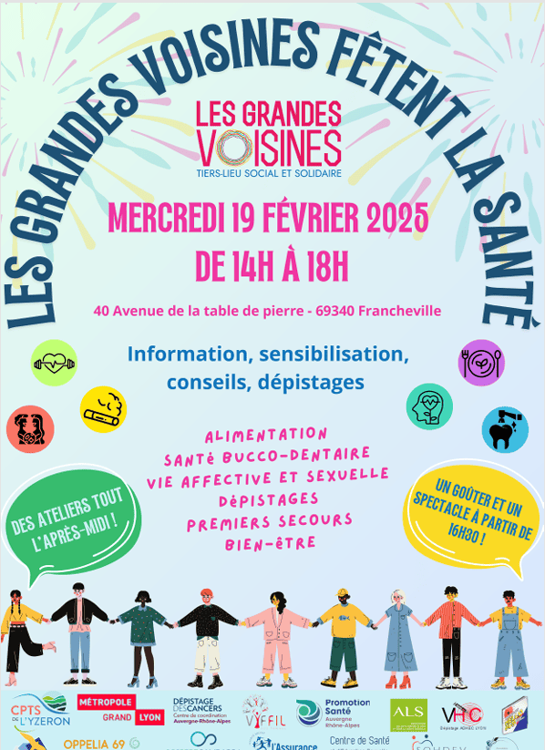 LES GRANDES VOISINES FÊTENT LA SANTÉ